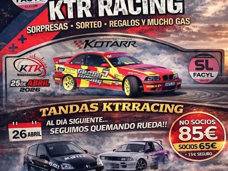 Tandas de coche drift y grip KTRRACING