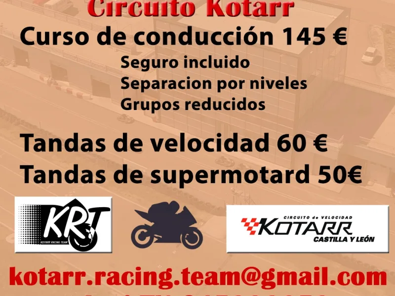 Tandas libres de motos Kotarr Racing Team