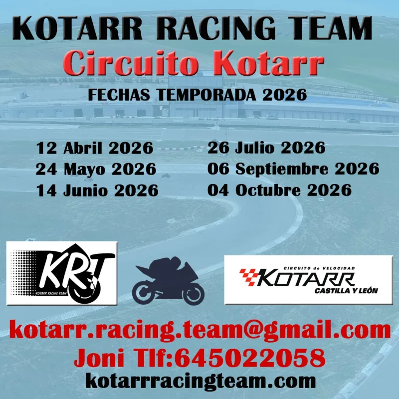 Escuela de motociclismo · Circuito Kotarr