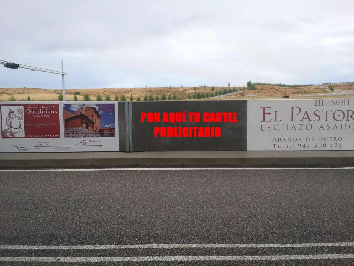 Carteles publicitarios de empresas · Circuito Kotarr